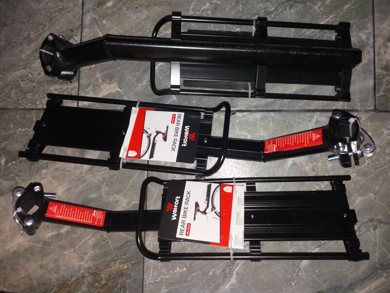 Portbagaj bicicleta trotineta scuter motocicleta, universal aluminiu