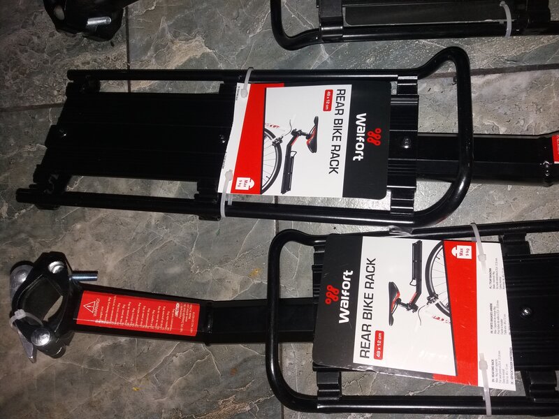 Portbagaj bicicleta trotineta scuter motocicleta, universal aluminiu